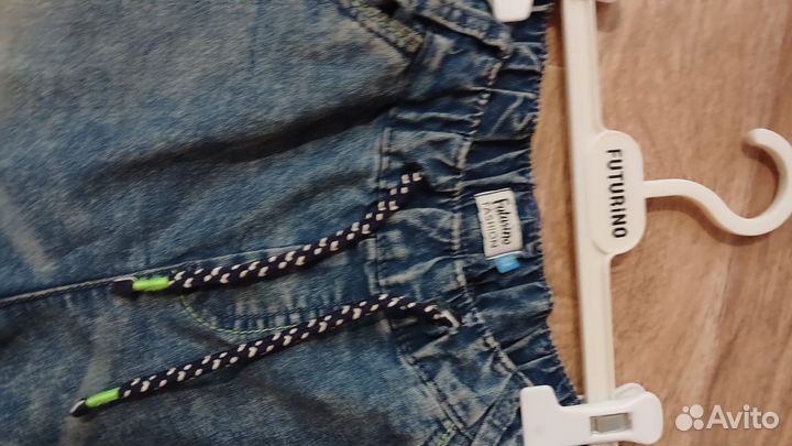 Шорты джинсовые