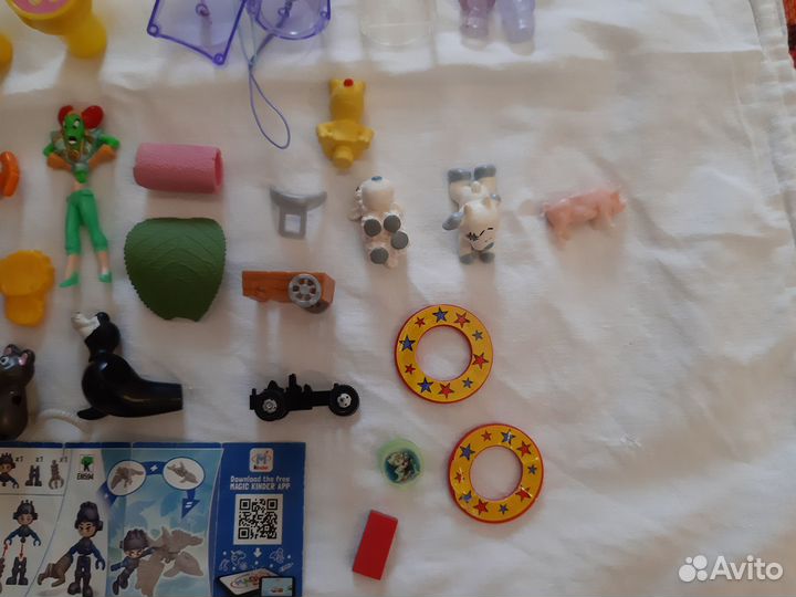 Игрушки из Киндера 90х, запчасти, Холодное сердце