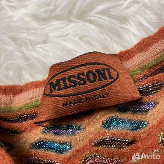 Редкая винтажная футболка Missoni оригинал