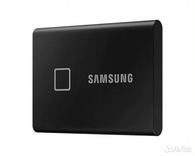 Портативный SSD Samsung T7 Touch 2Тб черный