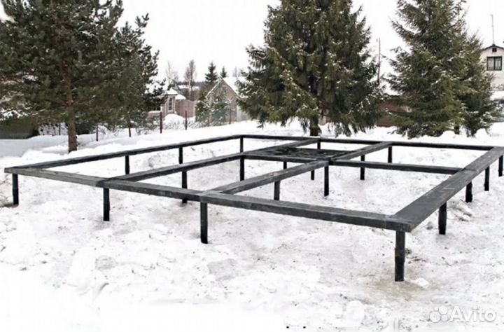 Свайно Винтовой Фундамент,Пирсы причалы