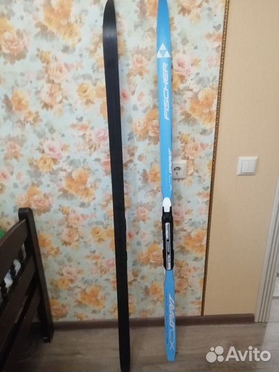 Беговые лыжи fischer 160 см