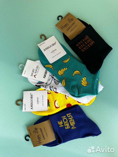 Носки новые 10 пар. Женские носки