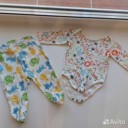 Одежда на мальчика пакетом, р. 62-68