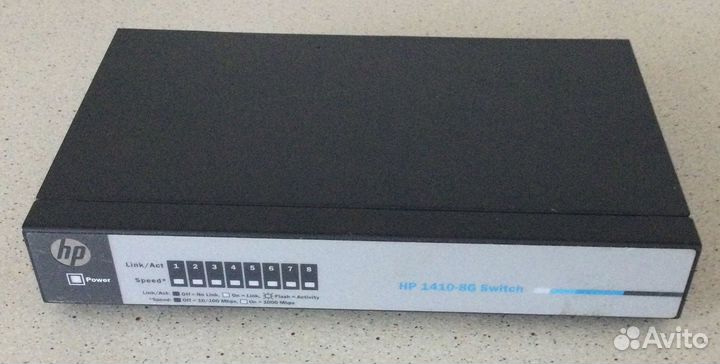 Гигабитный коммутатор HP ProCurve 1410-8G