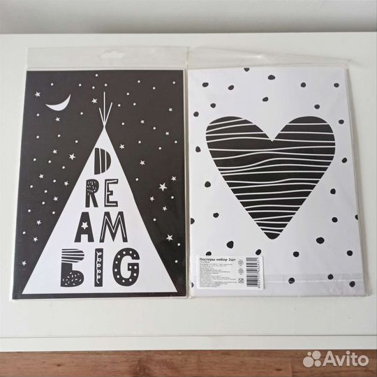 Постеры на стену 4 штуки