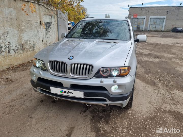 BMW X5 4.8 AT, 2004, 305 000 км
