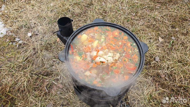 Казан чугунный