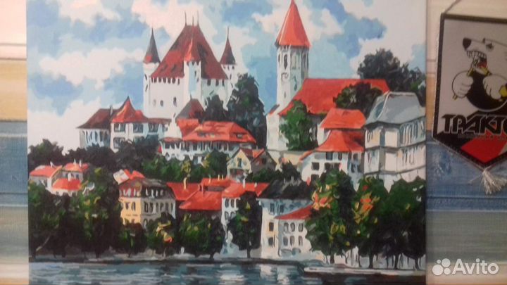 Картины по номерам. готовые для подарков