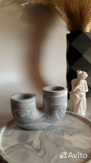 Набор: Подсвечник и Поднос