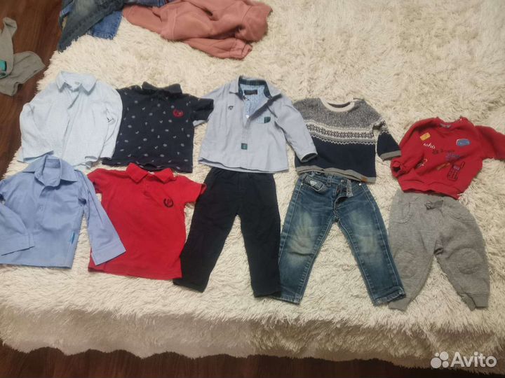 Вещи пакетом на мальчика с 1 года до 2 лет