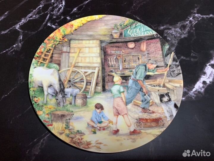 Фарфоровые декор тарелки Royal Doulton лимит серия