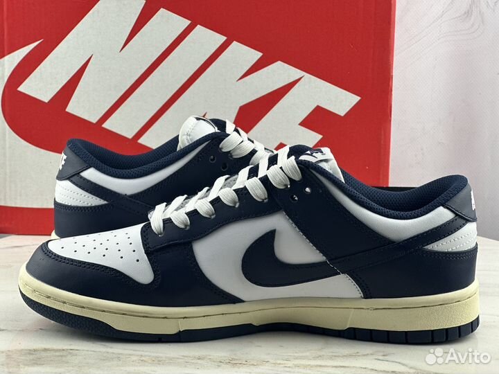 Кроссовки Nike Dunk Low Vintage Navy