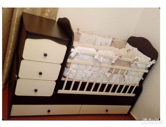 Детская кроватка 3 в 1