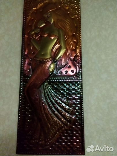 Картина чеканка СССР