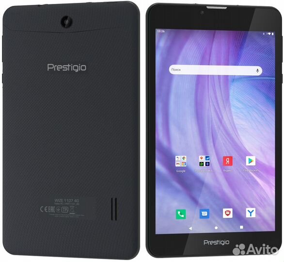 Планшет Prestigio Wize 1107 4G Black