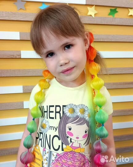 Афрорезинки с канекалоном