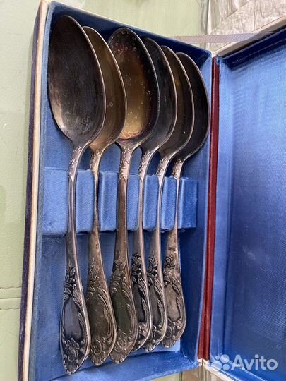 Ложки столовые мельхиор зиш классика дубок