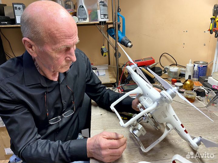 Ремонт квадрокоптера, ремонт дрона