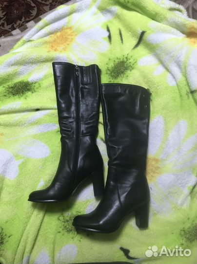 Сапоги женские натуральная кожа