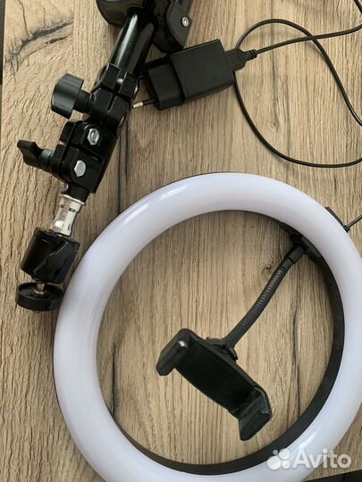 Штатив для телефона / селфи лампа