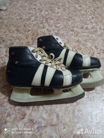 Коньки хоккейные детские 32 размер