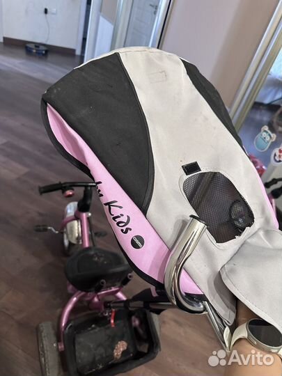 Велосипед детский с ручкой