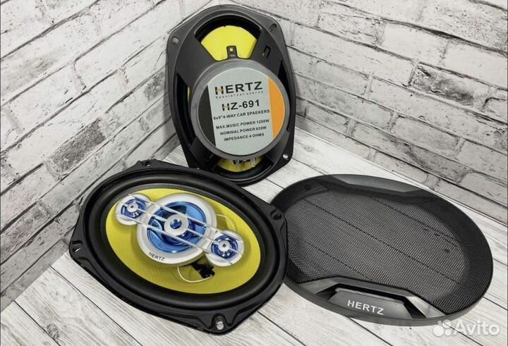 Колонки автомобильные овальные Hertz -691