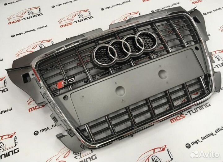 Решетка на Audi A3 в стиле S3 08-13гг. дизайн 2