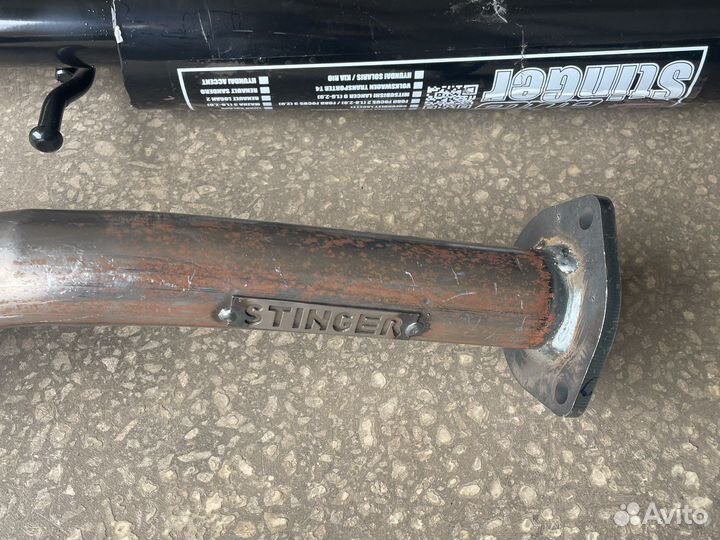 Прямоточная выхлопная трасса для Chevrolet Lanos