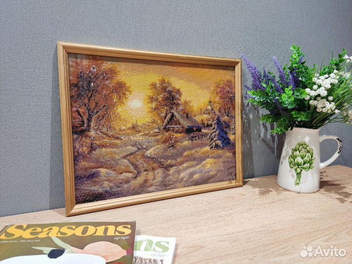 Картина алмазная мозайка готовая