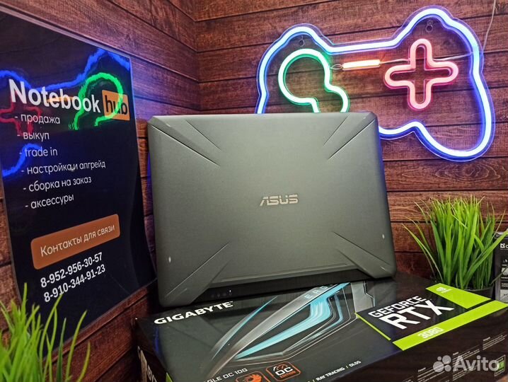 Игровой Asus Ryzen 7 / GTX 1660Ti / 16 RAM