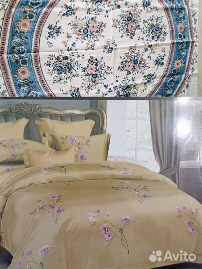 Скатерть 100 лëн. Постельное бельё