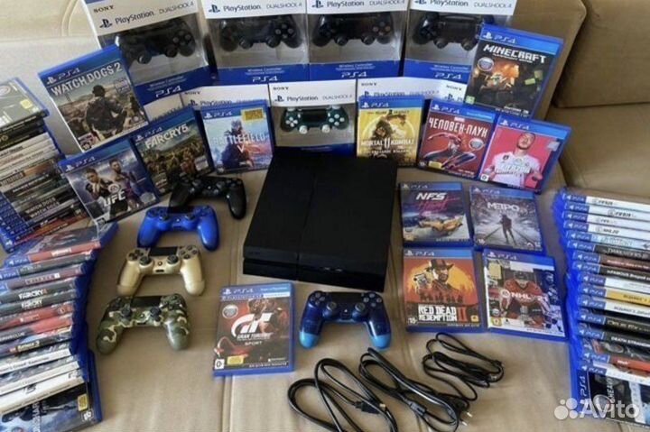 Sony PS4 / PlayStation 4 PRO / Ps4 Slim + игры