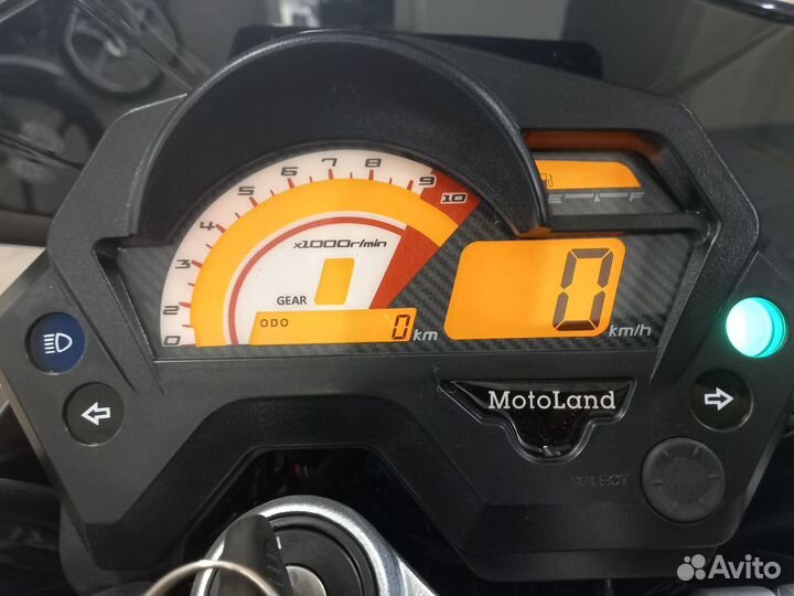 Мотоцикл motoland bandit 250 + шлем