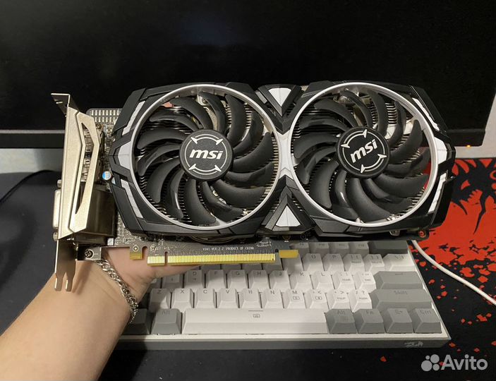 Видеокарта rx 570 8gb msi