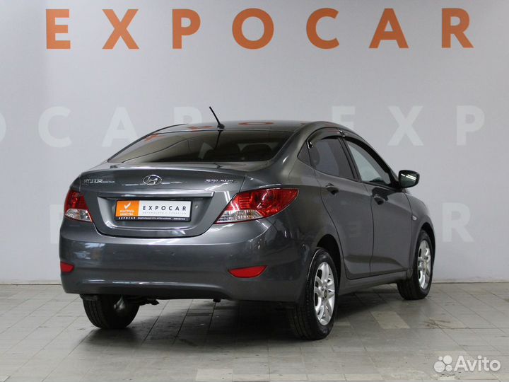 Hyundai Solaris 1.4 МТ, 2011, 186 923 км