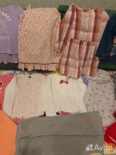 Вещи пакетом для девочки 104