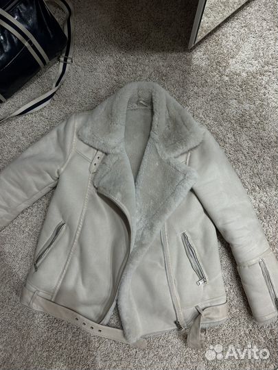 Дубленка zara