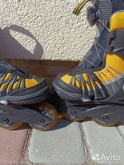 Ролики раздвижные размер 29-34