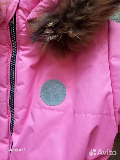 Зимний комбинезон для девочки 116 бу