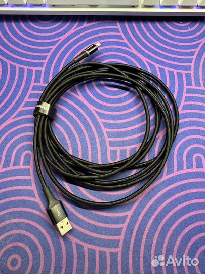 Провода Lightning для iPhone много 2 метра