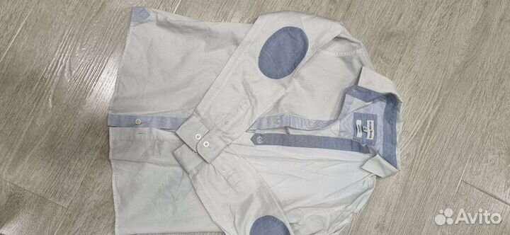 Рубашка на мальчика 146 silverspoon