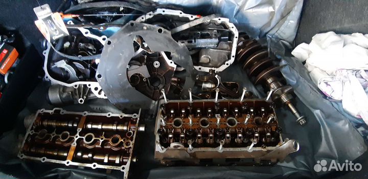 Двигатель в разборе 1.6 fsi BLF