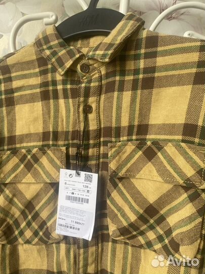 Рубашка zara 128