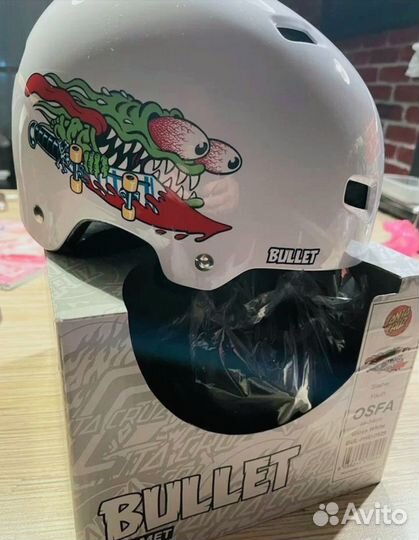 Шлем детский для скейта Санта Круз Santa Cruz