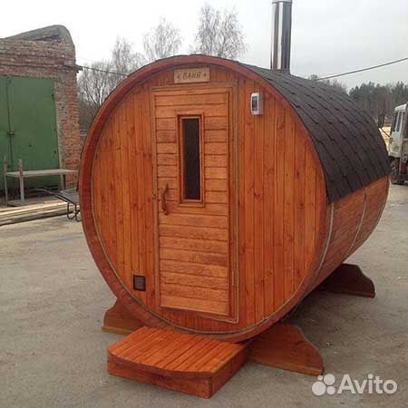 Баня бочка под ключ