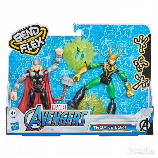 Набор Hasbro (Marvel) Бенди Тор и Локи F02455L0