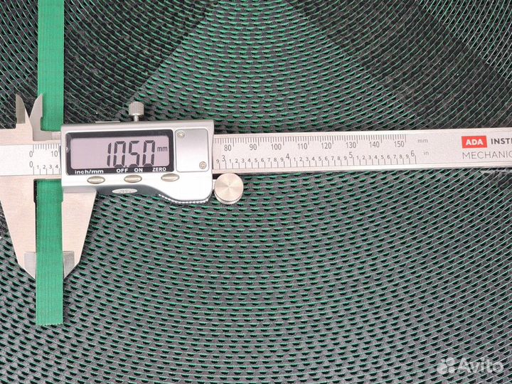 Зубчатый ремень зеленый для электрокарнизов