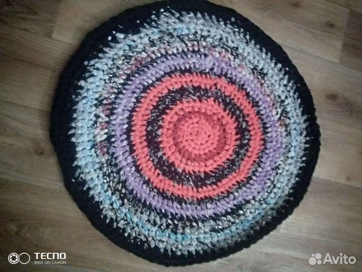 Коврик крючком